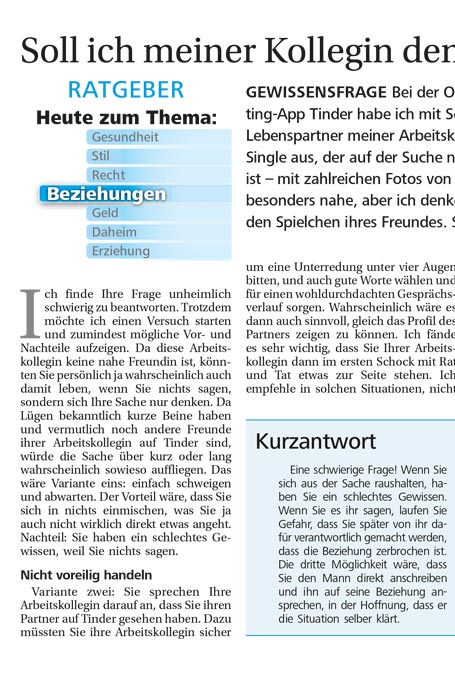 Gewissensfrage